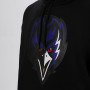 Baltimor Ravens New Era QT Outline Graphic maglione con cappuccio
