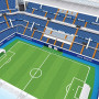 Real Madrid Santiago Bernabeu 3D Stadium puzzle