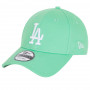 Los Angeles Dodgers New Era 9FORTY Essential Green Cappellino