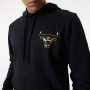 Chicago Bulls New Era Metallic maglione con cappuccio