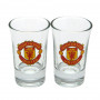 Manchester United 2x Schnapsglas