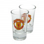 Manchester United 2x Schnapsglas