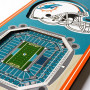 Miami Dolphins 3D Stadium Banner foto