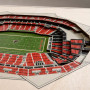 Atlanta Falcons 3D Stadium View slika