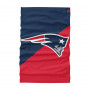 New England Patriots Color Block Big Logo bandana multiuso