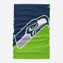 Seattle Seahawks Color Block Big Logo bandana multiuso