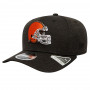 Cleveland Browns New Era 9FIFTY Total Shadow Tech Stretch Snap cappellino