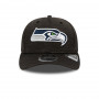 Seattle Seahawks New Era 9FIFTY Total Shadow Tech Stretch Snap cappellino