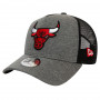 Chicago Bulls New Era 9FORTY A-Frame Trucker Jersey Essential Mütze