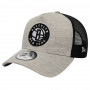 Brooklyn Nets New Era 9FORTY A-Frame Trucker Jersey Essential Cappellino