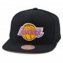 Los Angeles Lakers Mitchell & Ness Wool Solid Mütze