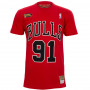 Dennis Rodman 91 Chicago Bulls Mitchell & Ness HWC T-Shirt