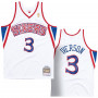 Allen Iverson 3 Philadelphia 76ers 1996-97 Mitchell & Ness Home Swingman Trikot