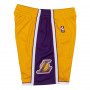 Los Angeles Lakers 2009-10 Mitchell & Ness Swingman kurze Hose