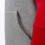Liverpool Grey maglione con cappuccio N°4 