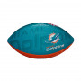 Miami Dolphins Wilson Team Logo Junior Ball für American Football 