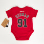 Denis Rodman 91 Chicago Bulls Mitchell & Ness Baby Body