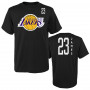LeBron James 23 Los Angeles Lakers Standing Tall T-Shirt