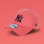 New York Yankees New Era 9FORTY League Essential Colour Pack Pink cappellino