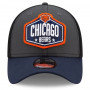 Chicago Bears New Era 39THIRTY Trucker 2021 NFL Official Draft cappellino