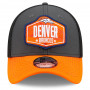 Denver Broncos New Era 39THIRTY Trucker 2021 NFL Official Draft kapa