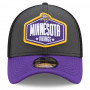 Minnesota Vikings New Era 39THIRTY Trucker 2021 NFL Official Draft kačket