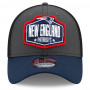 New England Patriots New Era 39THIRTY Trucker 2021 NFL Official Draft kapa
