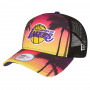 Los Angeles Lakers New Era Trucker Summer City cappellino 