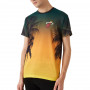 Miami Heat New Era Summer City Print T-Shirt
