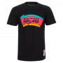 San Antonio Spurs Mitchell & Ness Neon Logo T-Shirt