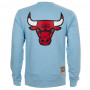 Chicago Bulls Mitchell & Ness Warm Up Pastel Crew Pullover 