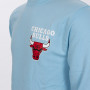 Chicago Bulls Mitchell & Ness Warm Up Pastel Crew pulover