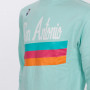 San Antonio Spurs Mitchell & Ness Warm Up Pastel Crew pulover 