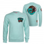 Vancouver Grizzlies Mitchell & Ness Warm Up Pastel Crew maglione
