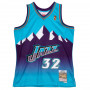 Karl Malone Utah Jazz 1996-97 Mitchell & Ness Reload 2.0 Swingman Maglia
