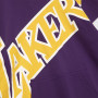 Los Angeles Lakers Mitchell & Ness Big Face 2.0 Substantial duks sa kapuljačom