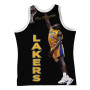 Shaquille O'Neal 34 Los Angeles Lakers Mitchell & Ness Behind the Back Player Tank Top majica