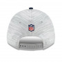 Seattle Seahawks New Era 9FORTY Official NFL Training Digi-Tech Heather Stretch Snap cappellino 