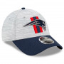 New England Patriots New Era 9FORTY Official NFL Training Digi-Tech Heather Stretch Snap cappellino