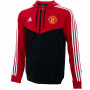 Manchester United Adidas 3S Full-Zip majica sa kapuljačom