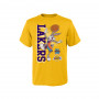 Los Angeles Lakers Space Jam 2 Vertical Tunes Kinder T-Shirt