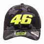 Valentino Rossi VR46 New Era 9FIFTY Camo Featherweight Poly Strech Snap cappellino
