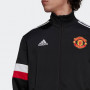 Manchester United Adidas 3S Track Top zip duks