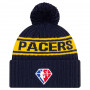 Indiana Pacers New Era 2021 NBA Official Draft cappello invernale