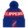 Los Angeles Clippers New Era 2021 NBA Official Draft cappello invernale