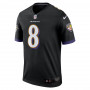Lamar Jackson 8 Baltimore Ravens Nike Legend maglia