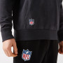Minnesota Vikings New Era Outline Logo Graphite maglione con cappuccio