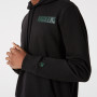 Green Bay Packers New Era Outline Logo Graphite maglione con cappuccio