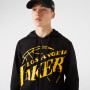 Los Angeles Lakers New Era Enlarged Logo duks sa kapuljačom