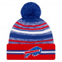 Buffalo Bills New Era NFL 2021 On-Field Sideline Sport zimska kapa